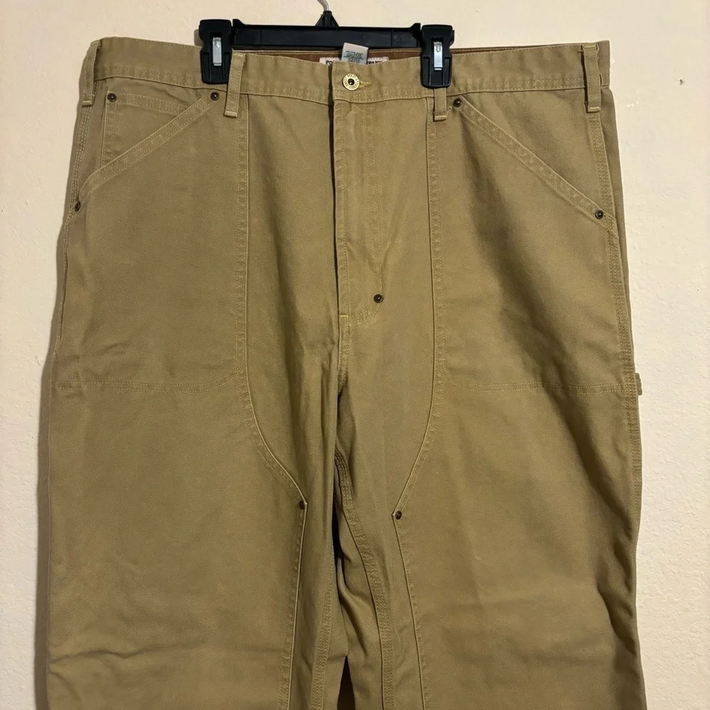 Vintage Polo Ralph Lauren Jeans Pants Mens 38x30 Workwear Canvas Utility Carpent